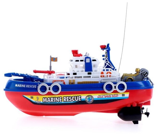 Катер Сима-ленд Пожарная охрана Fire Boat 6989391 36.5 см