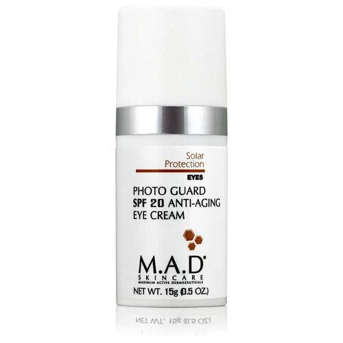 Антивозрастной крем для глаз С защитой SPF 20 PHOTO GUARD SPF20 ANTI AGING EYE CREAM, 15 Г | M.A.D SKINCARE