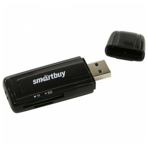 Устройство чтения карт памяти Smartbuy (SBR-705-K) черный microSDHC/SDHC USB 30