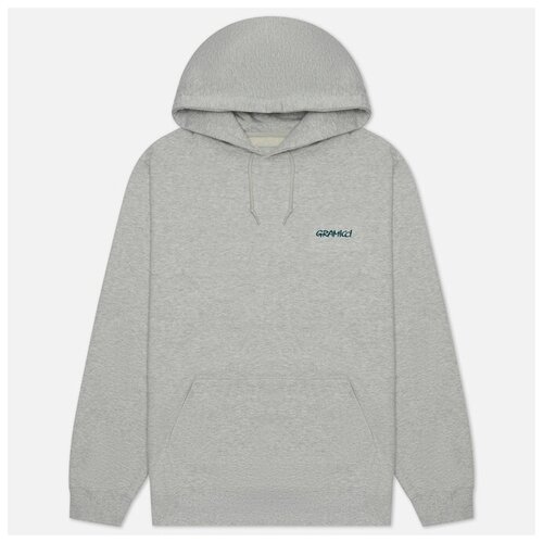 фото Мужская толстовка gramicci g-logo hoodie серый , размер xl
