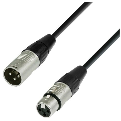 ADAM HALL K4 MMF 1500 микрофонный кабель XLR(F)-XLR(M), REAN, 15м adam hall k4 mmf 2000 микрофонный кабель xlr f xlr m rean 20м