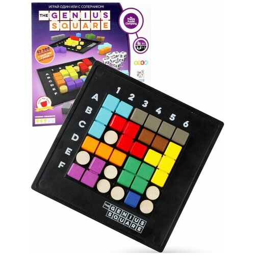 Настольная игра HAPPY PUZZLE THE GENIUS SQUARE Гениальный квадрат 1003 HPSPL