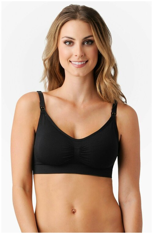 Belly Bandit (США) Бюстгальтер для кормления Nursing Bra черный L