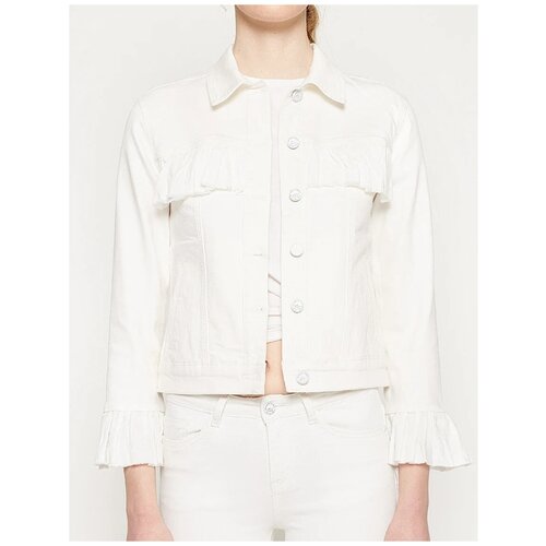 фото Куртка koton women, 7yak57016md, цвет: white, размер: 36