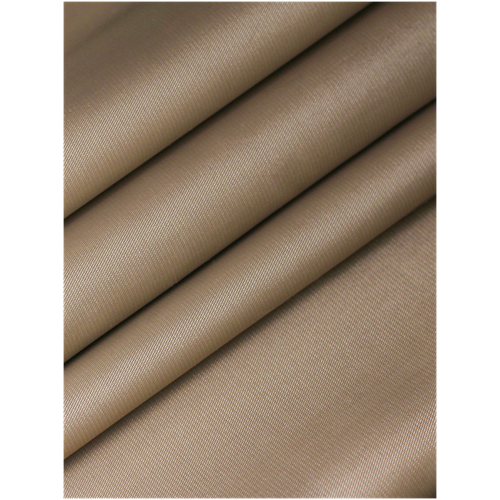 фото Ткань подкладочная коричневая для одежды mdc fabrics p007\4 для шитья однотонная. 100% полиэстер. отрез 1 метр
