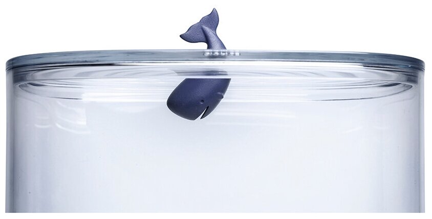 Контейнер Qualy для хранения Moby Whale Ocean 3,5 л (QL10331-CL-BU) - фотография № 5