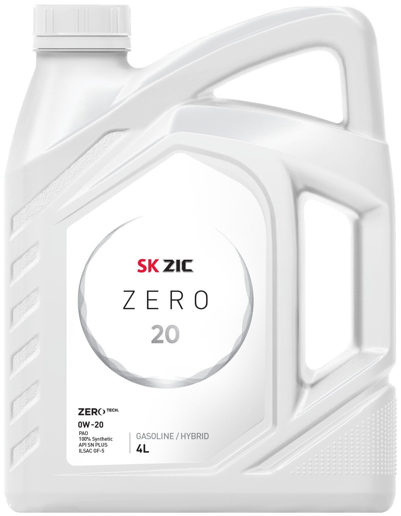 Моторное масло ZIC Zero 20 0W-20 4л