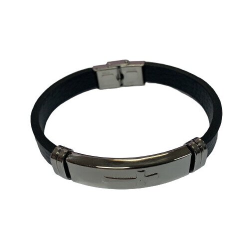 фото Браслет мужской со вставкой крест melt