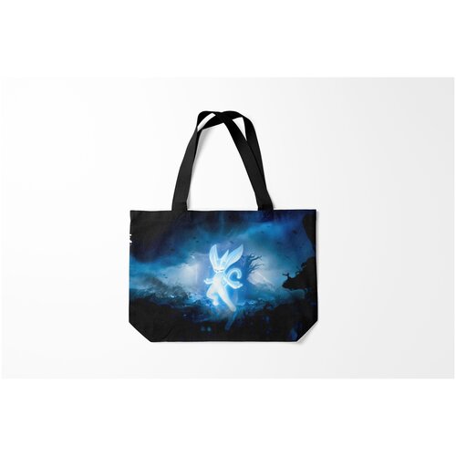 фото Сумка-шоппер / 46х35 см / геймерам / ori and the will of wisps wisp burnettie