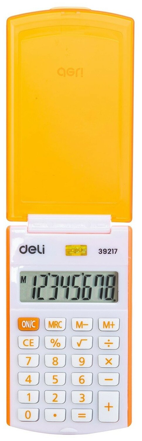 Калькулятор карманный Deli E39217