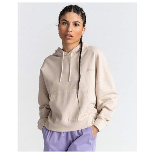 фото Женское худи logo, цвет бежевый, размер xs element