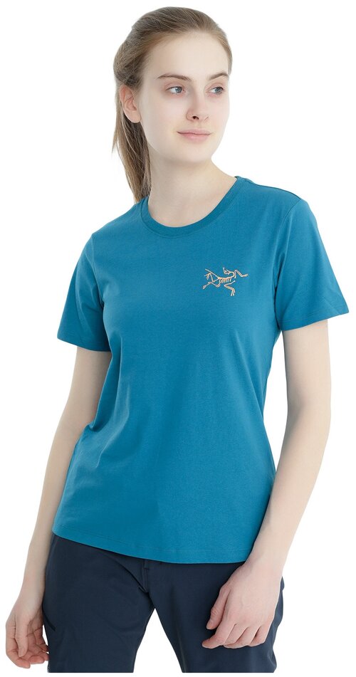 Футболка для активного отдыха Arcteryx Bird Emblem T-Shirt SS Womens Reflection (US:XL)