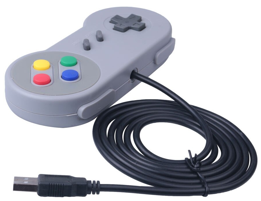 Джойстик, геймпад, контроллер USB для Nintendo SNES и ПК