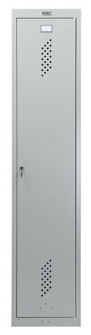 Шкаф (секция без стенки) металлический для одежды BRABIX "LK 01-40", усиленный, 1830х400х500 мм, 291131, S230BR403202 - фотография № 8