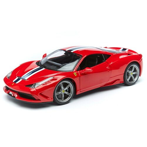 Легковой автомобиль Bburago Ferrari 458 Speciale (18-16002) 1:18, 25.5 см, красный легковой автомобиль rastar ferrari 458 speciale a 71900 1 24 38 4 см красный