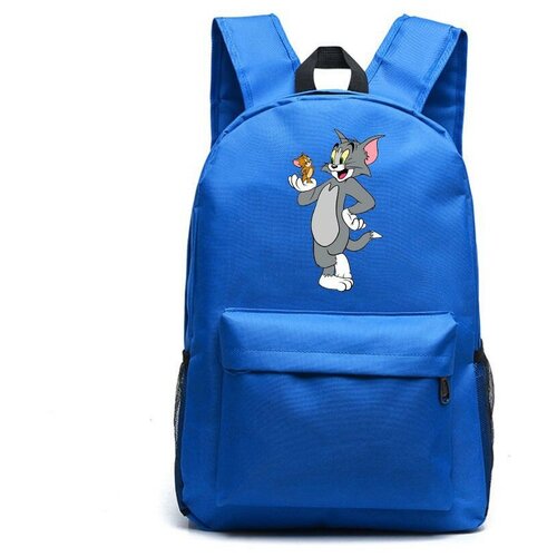 Рюкзак Том и Джерри (Tom and Jerry) синий №3 рюкзак том и джерри tom and jerry синий 2