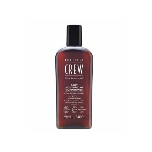 AMERICAN CREW, Кондиционер ежедневный увлажняющий, DAILY DEEP MOISTURIZING CONDITIONER, 250 мл увлажняющий кондиционер для ежедневного ухода за волосами daily moisturizing conditioner кондиционер 250мл