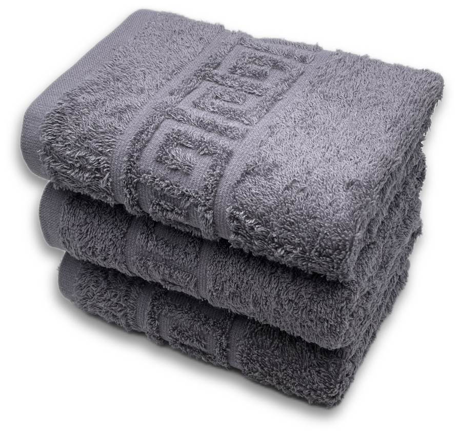 Махровые полотенца для рук, кухонные 40х70-3шт. Набор полотенец махровых / Комплект махровых полотенец 3шт. цветные / TM TEXTILE / - фотография № 2