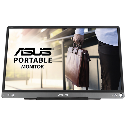 15.6 Монитор ASUS ZenScreen MB16ACE, 1920x1080, 60 Гц, IPS, dark gray