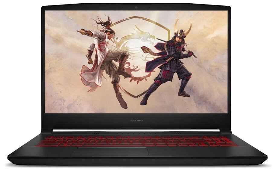 Ноутбук MSI GF66 Katana 11UC-1225RU (9S7-158212-1225) 15.6"FHD IPS 144Hz/i5-11400H Quad/8Gb/512Gb SSD/RTX3050-4Gb/Win11 черный