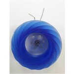 Светильник встраиваемый стекло круглое 50w GU5.3 MR16 синий IP20 12В VT 579 Vito, VT579-50W/BLUE/MR16 - изображение
