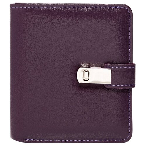 фото Кошелек forte, фактура тиснение, фиолетовый