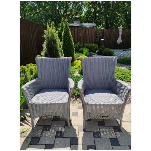 Комплект кресел Кипр, плетеных из искусственного ротанга 