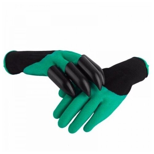 Садовые перчатки с когтями Garden Genie Gloves