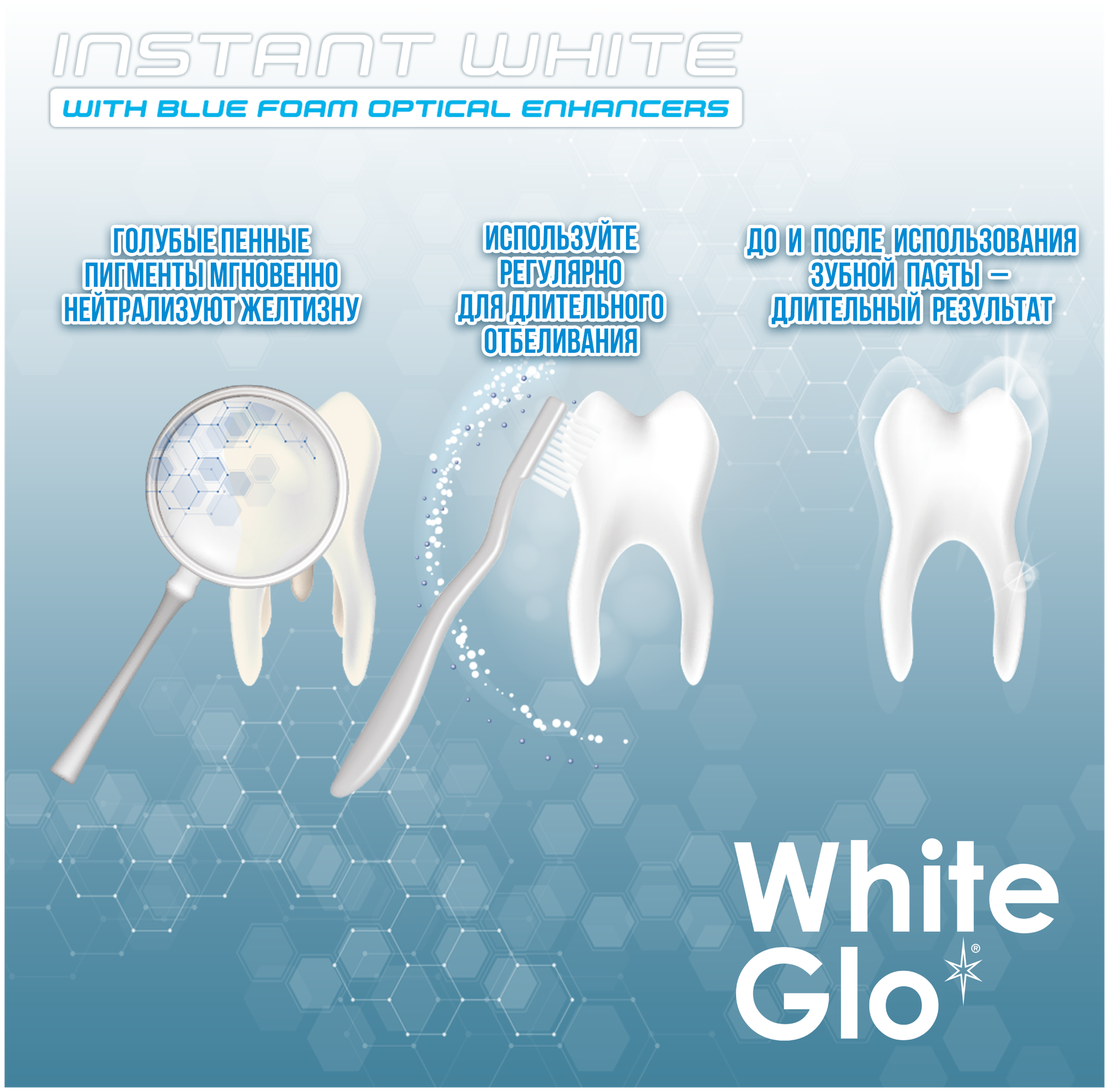 Зубная паста White Glo мгновенное отбеливание 100г - фото №5