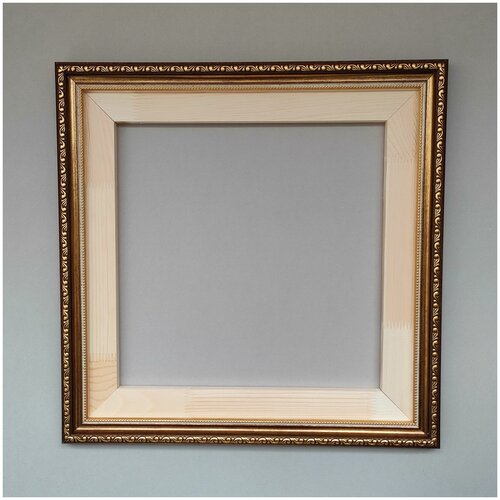 Багетная рама с подрамником для картин BR10 61.5*61.5 см