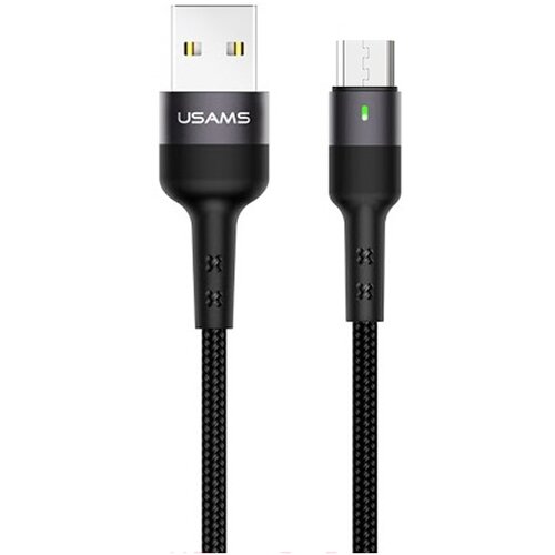 Кабель USB-Micro USB USAMS US-SJ312 U26 1м черный кабель usb micro usb usams us sj268 u18 round 1м черный