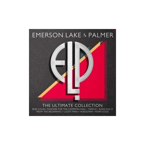 Компакт-диски, BMG, EMERSON, LAKE & PALMER - The Ultimate Collection (3CD) europe gold 3cd
