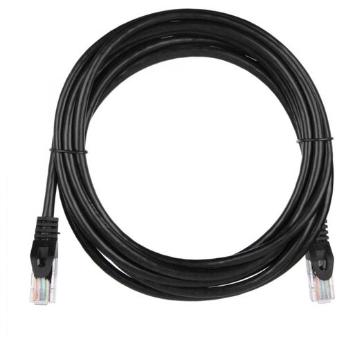 Патч-корд Acd-lpu5c-75b [acd-lpu5c-75b] Cat5e UTP 24AWG 4Pair, 7/0.18мм CU Черный, 7.5м (741821) Acd