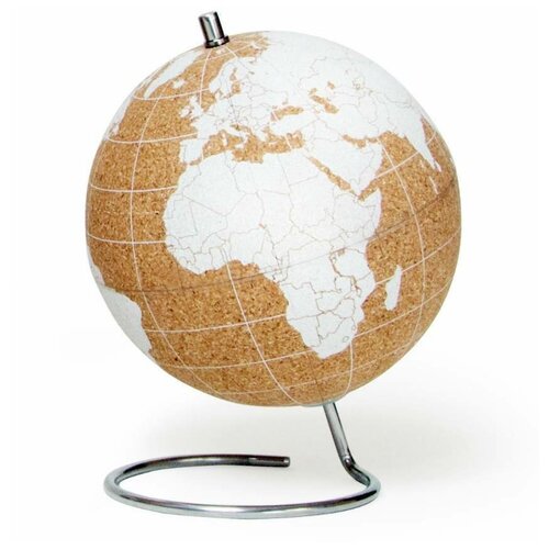 Глобус cork globe, белый, D14 см P17-66251