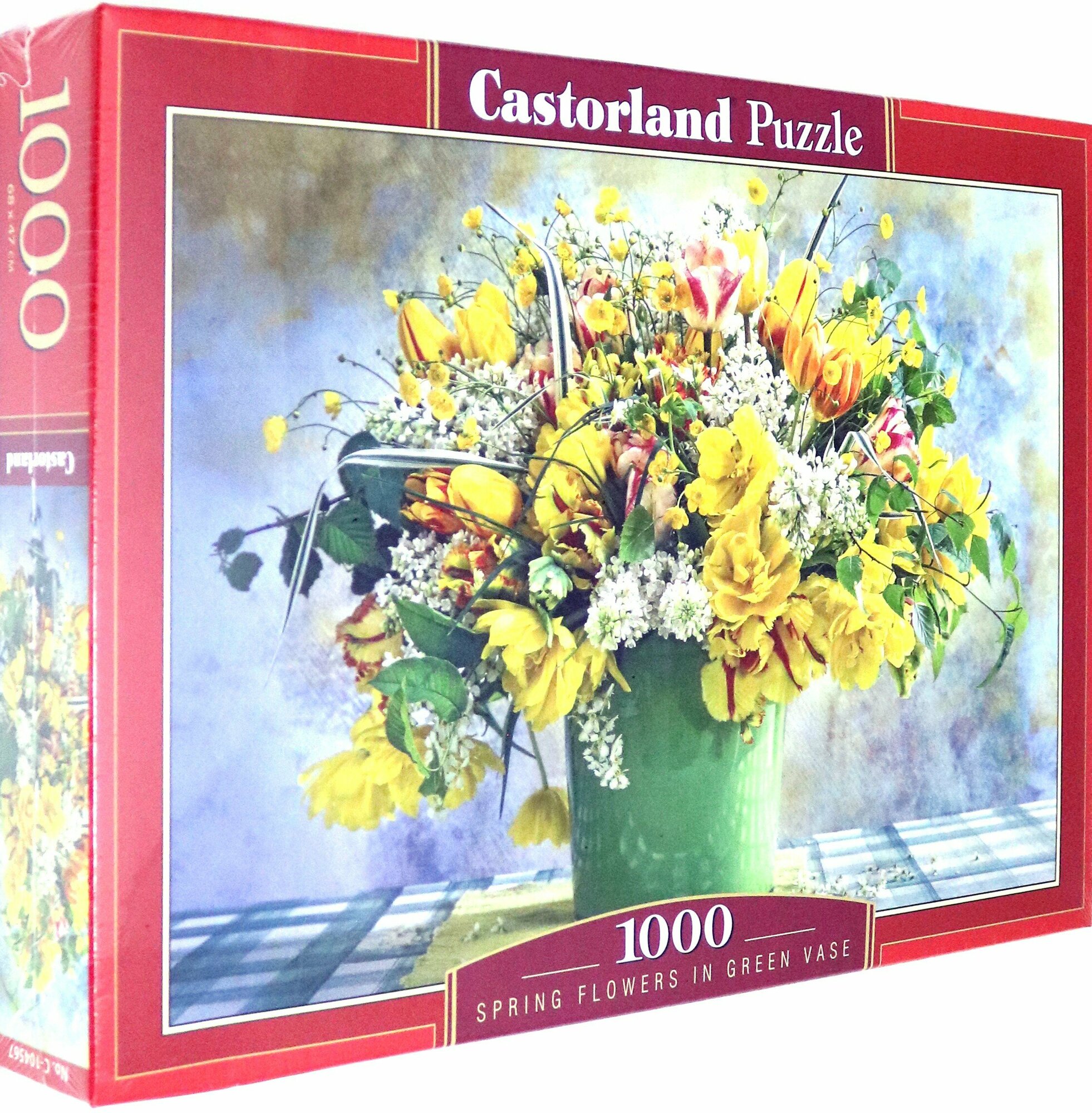 Puzzle-1000. Желтые тюльпаны (C-104567) Castorland - фото №7