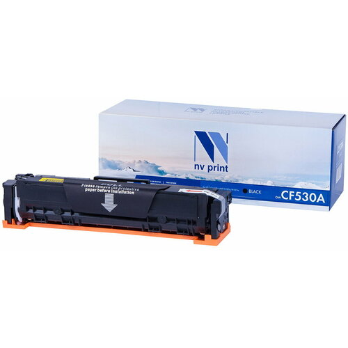 Картридж совм. NV Print CF530ABk черный для HP Color LaserJet Pro M180n/M181fw (1100стр) картридж nv print для hp color laserjet pro m180n m181fw black cf530a