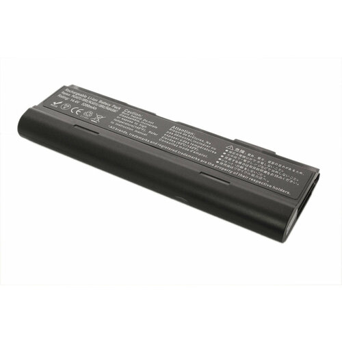 Аккумуляторная батарея для ноутбука Toshiba M70 M75 A100 (PA3465U-1BAS) 5200mAh OEM черная аккумулятор для toshiba dynabook t551 10 8v 4400mah topon