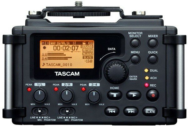 Аудиорекордер для DSLR видеокамер Tascam DR-60D MK2