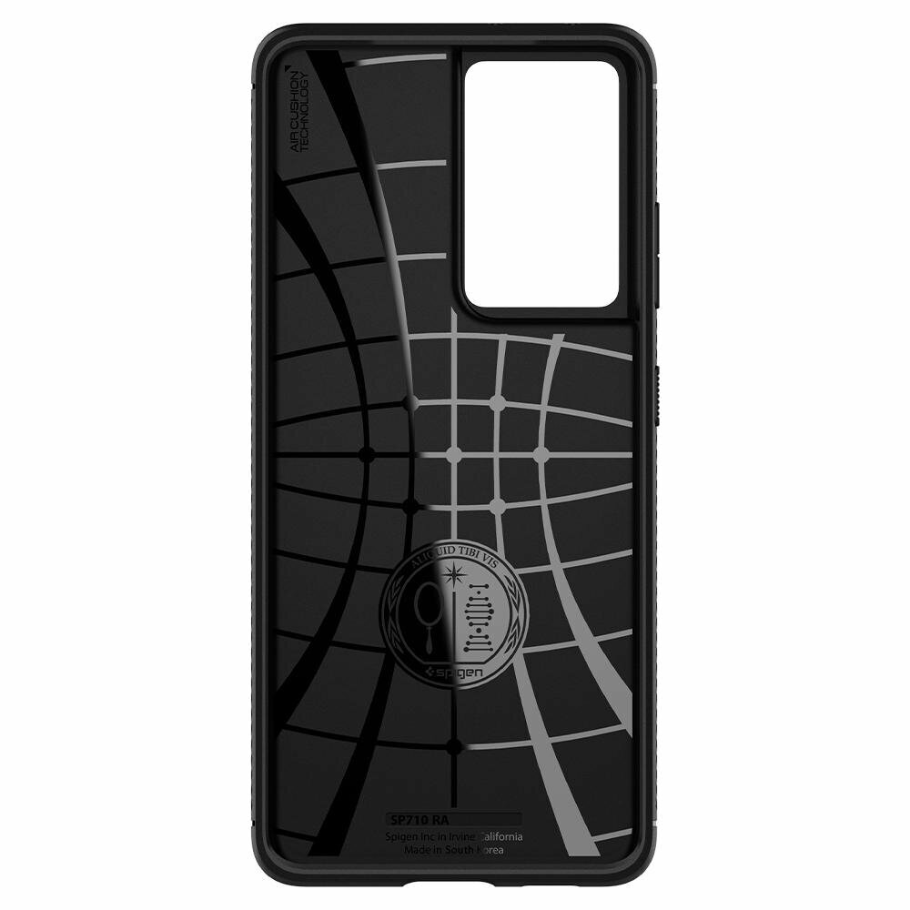 Чехол Spigen (ACS02349) для Samsung Galaxy S21 Ultra (Black) - фото №2