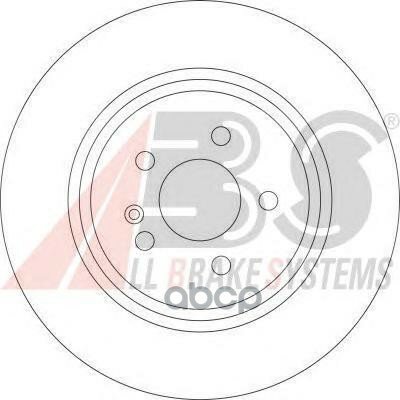 Abs Диск Тормозной Abs Abs арт. 17052