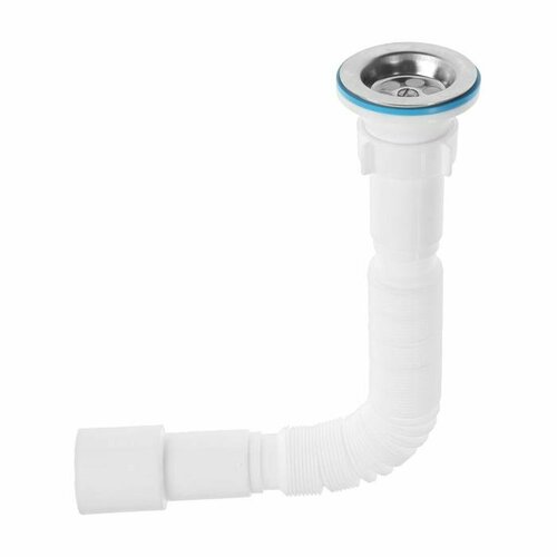 Гофросифон АНИ Пласт G706 1 12 х 4050 мм с нержавеющей решеткой L 350-760 мм 500₽