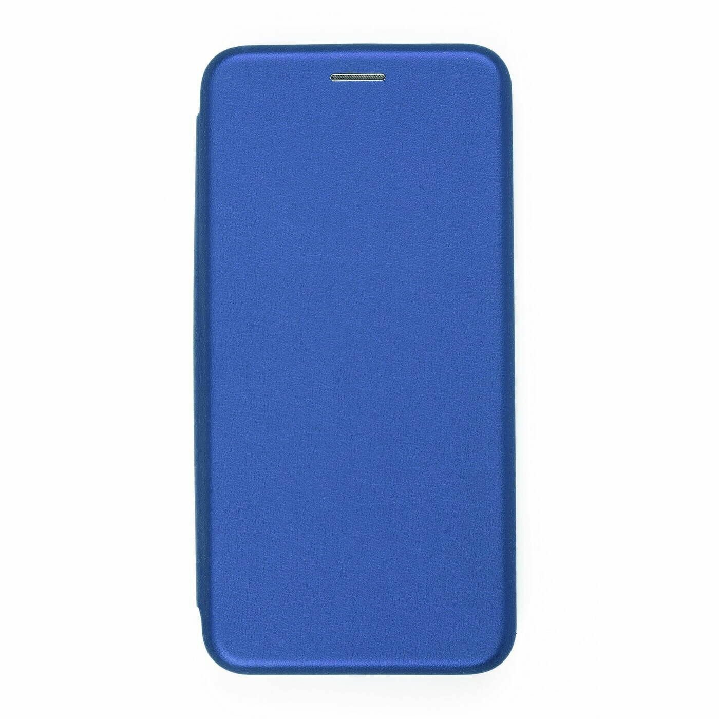 Чехол книжка для Samsung Galaxy S10 Lite синий с магнитной застежкой с визитницей