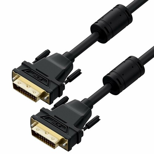 Кабель DVI - DVI, 1.8м, Greenconnect (GCR-52996) кабель dvi dvi greenconnect gcr 54718 5 0m