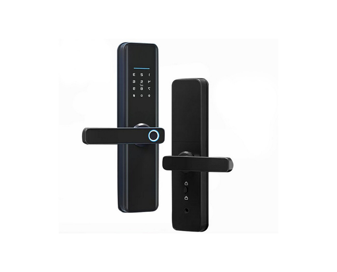 Биометрический Wi-Fi замок - биометрический считыватель на дверь HD-com Туйя-WiFi SL(8.1.1) (S16899S81) - подключение к Wi-Fi сети