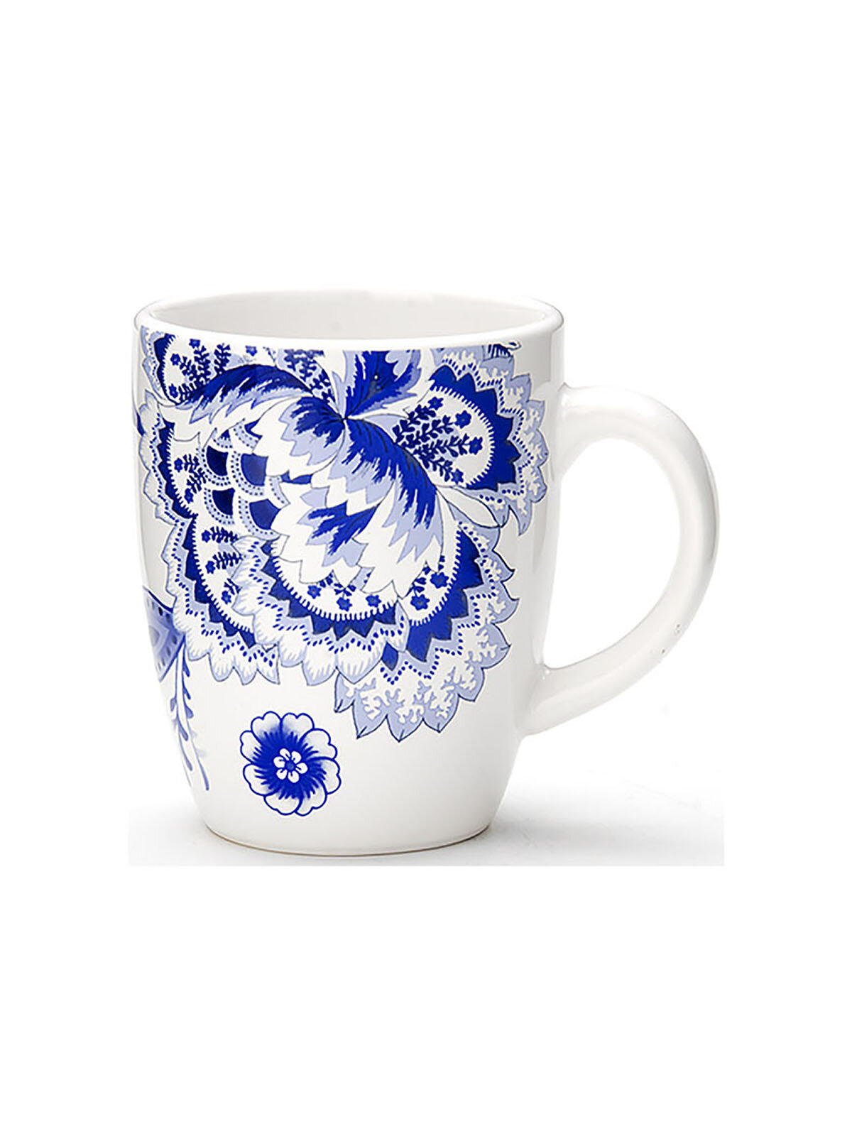 фото Кружки для чая набор 4 шт Loraine Снегири из доломита, 380 мл