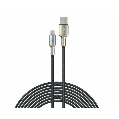 Devia Кабель Mars Series, USB - Type-C, 5 А, 2.1 А, 1.5 м, черный