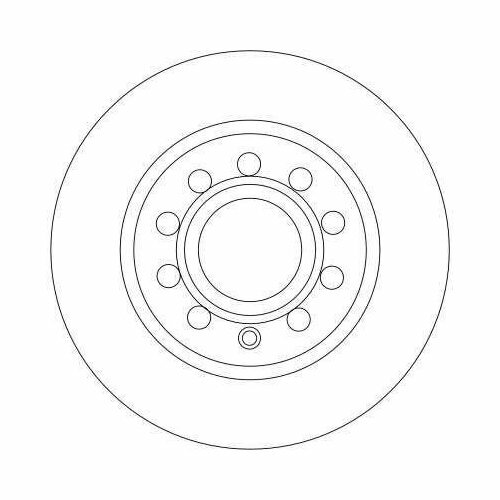 Trw тормозной диск df4276, (1шт)