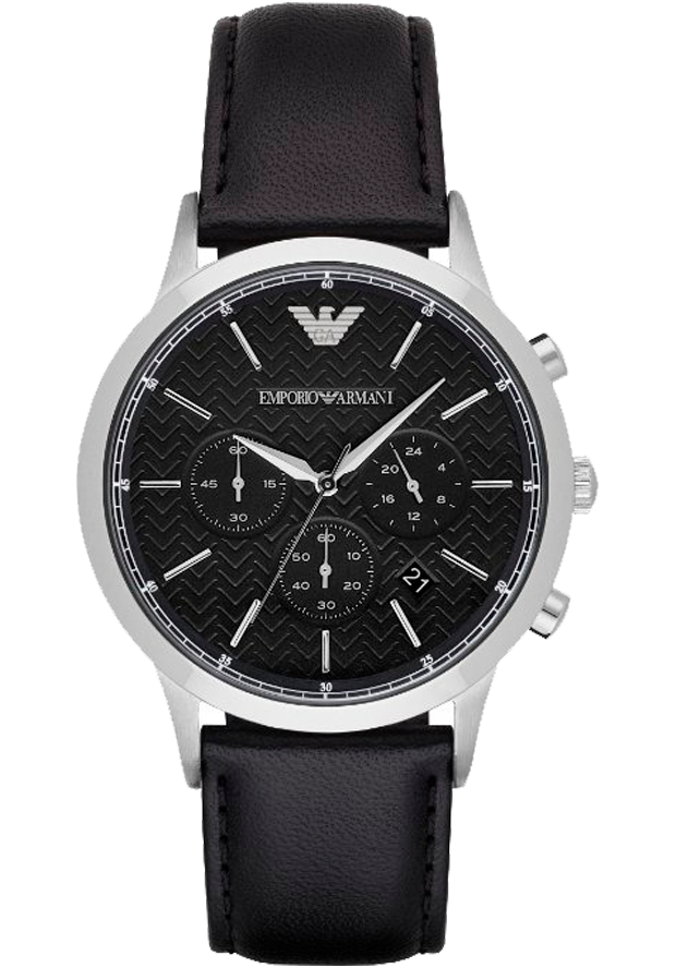 Наручные часы EMPORIO ARMANI Renato AR8034 черный, коричневый