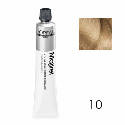 Краска для волос Majirel 10 50 мл L'Oreal Professionnel Majirel EU Absolu 10 14B VE90 50 мл l oreal professionnel краска для волос majirel 10 12