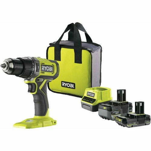 Ударная дрель-шуруповерт Ryobi RPD18-2C52S 28535₽